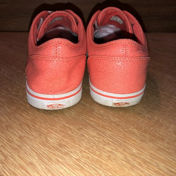 Vans Coral Shimmer SIZE 9, EXCELLENT CONDITION - Picture 5 of 8